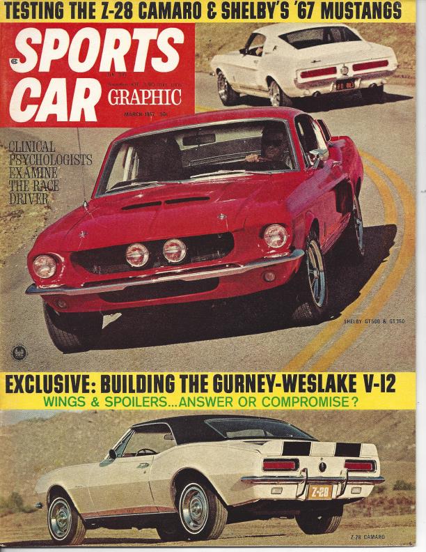 Журнал Sports Car Graphic 1967 03